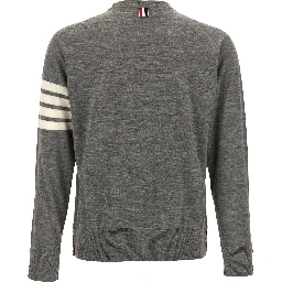 Gray Virgin Wool Cardigan