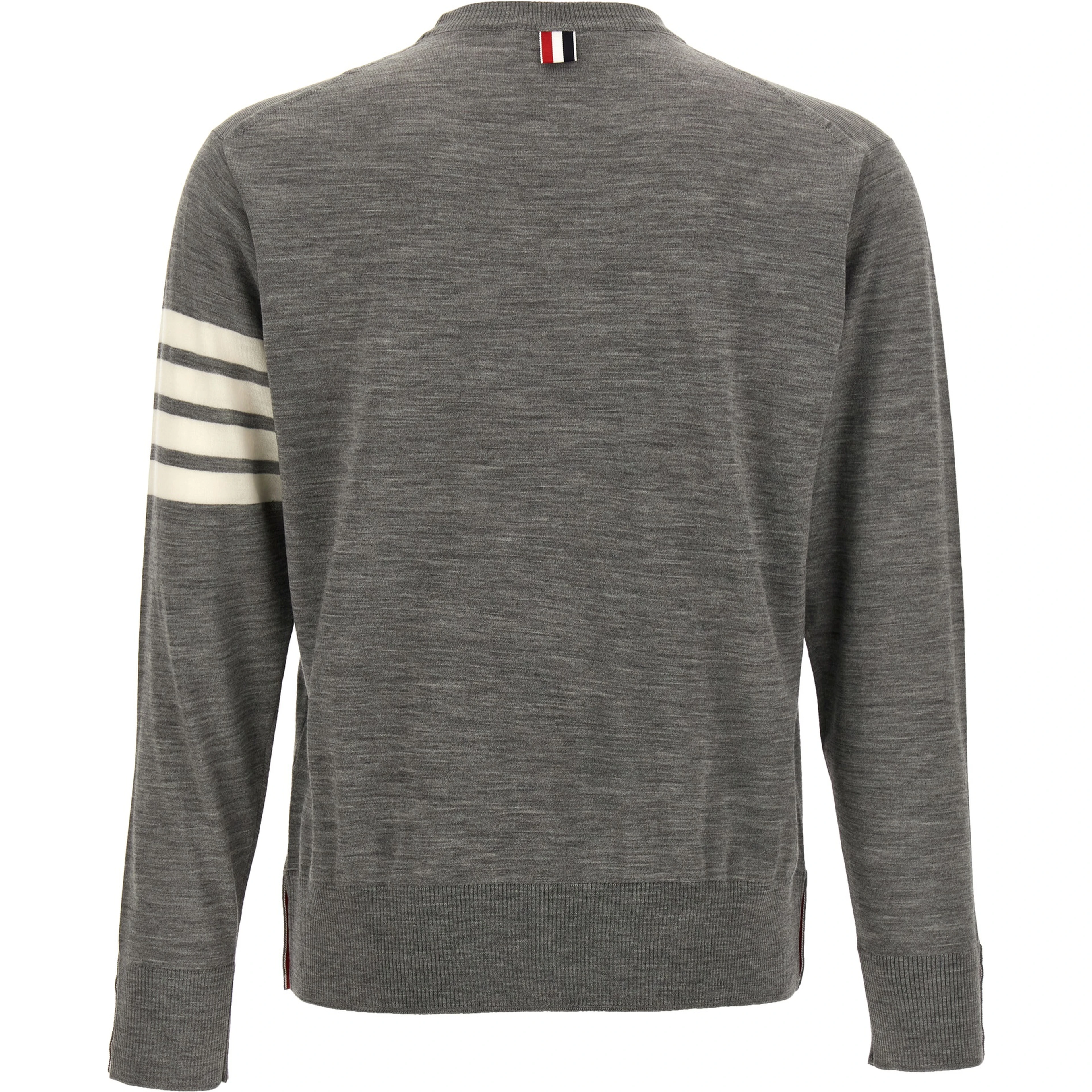 Gray Virgin Wool Cardigan