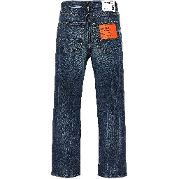 Blue Cotton Jeans Denim