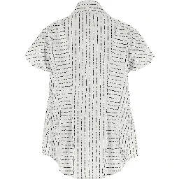 Bicolor Cotton Blouse