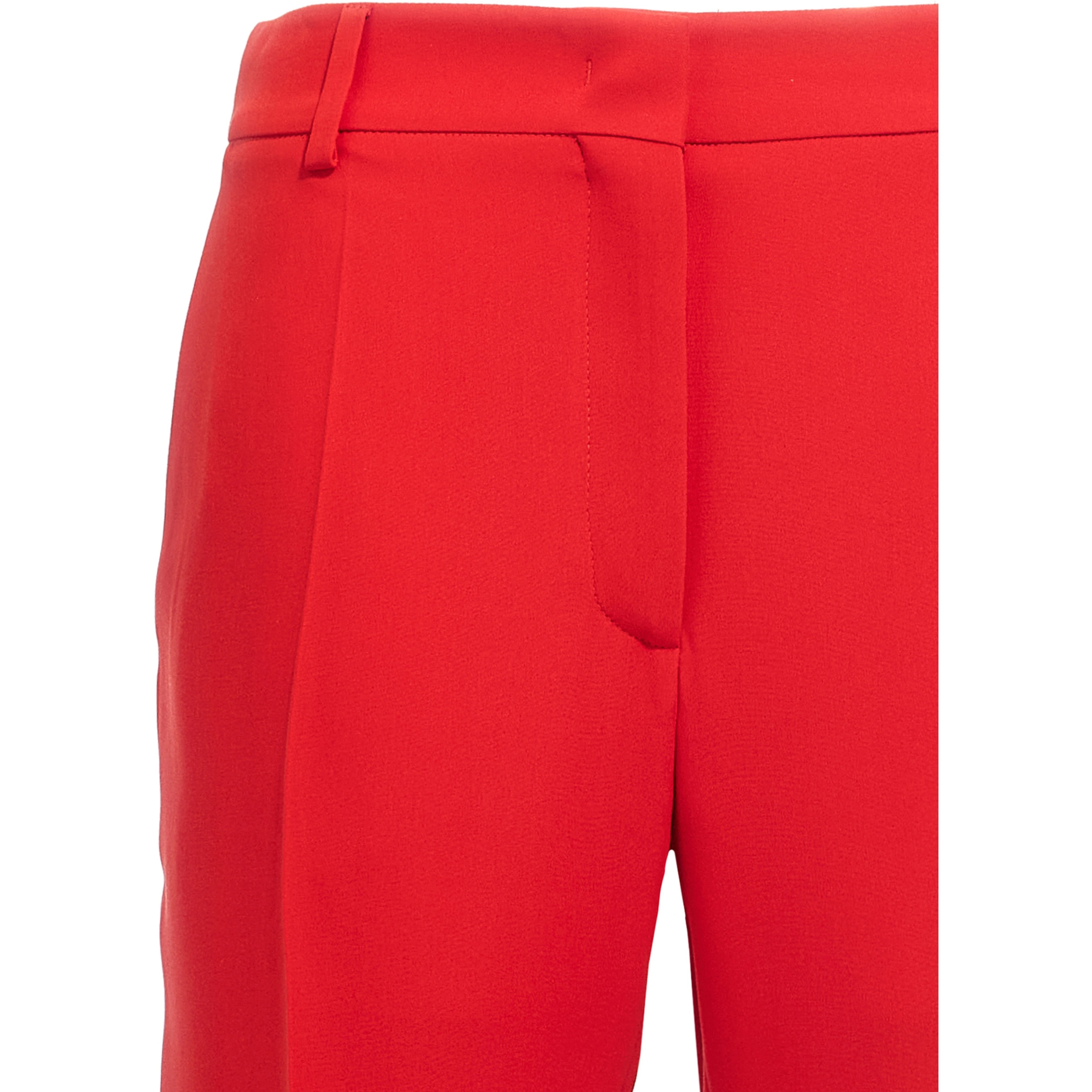 Multicolor Silk Dress Pants