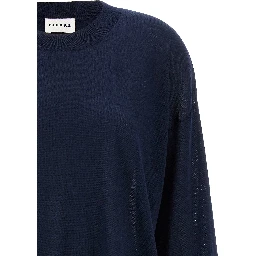 Blue Wool Cardigan