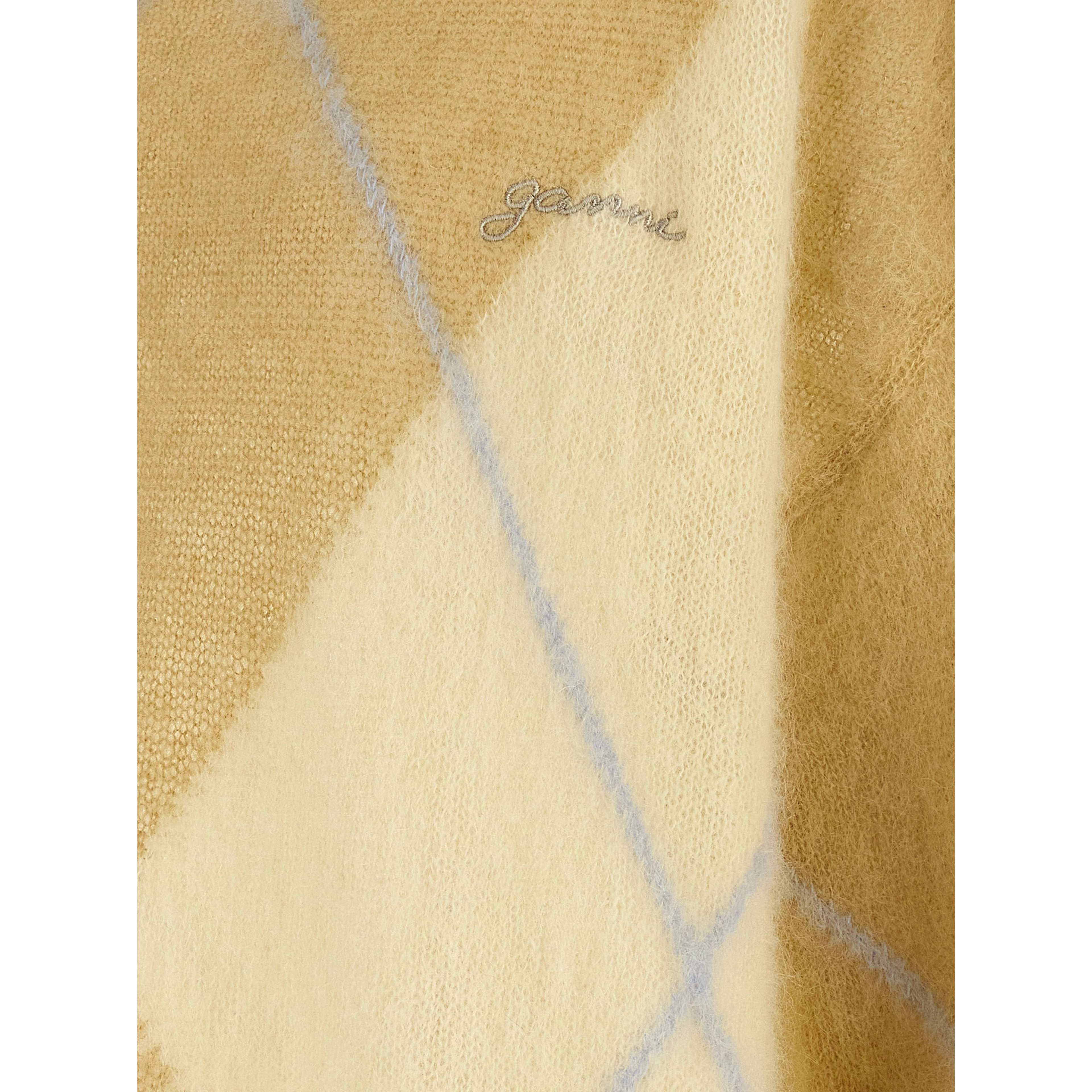 Bicolor Wool Cardigan