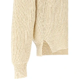 White Wool Cardigan