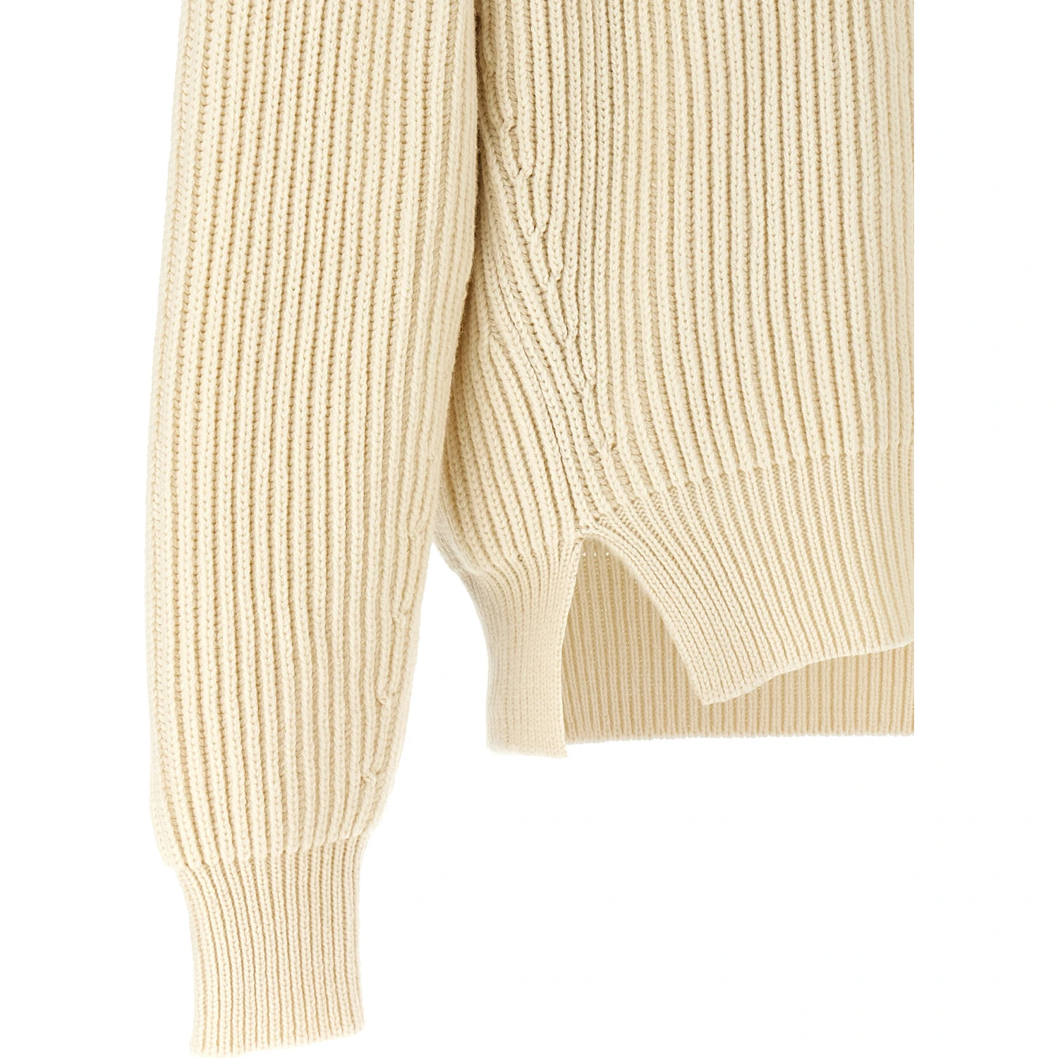 White Wool Cardigan