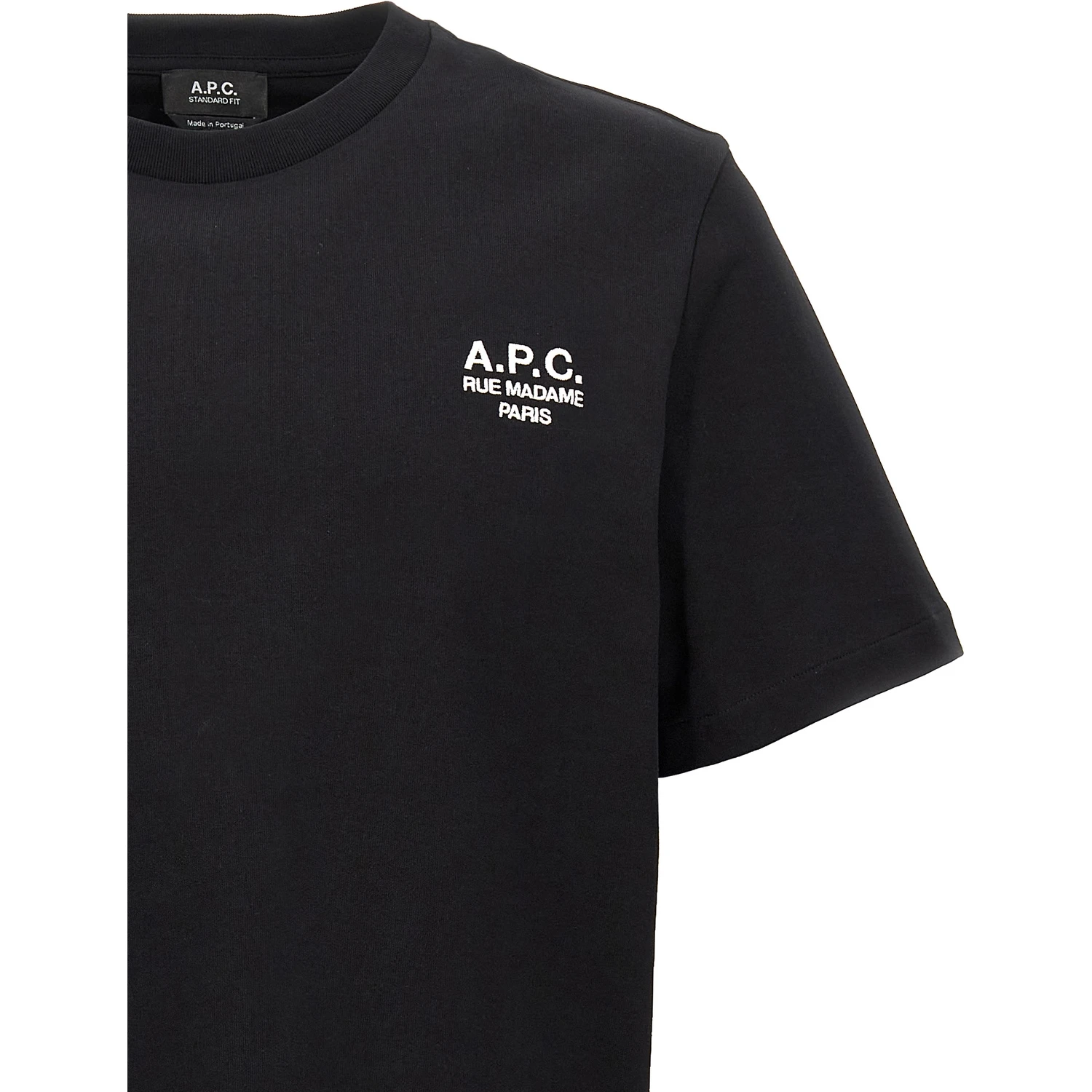 Black Cotton T-Shirt