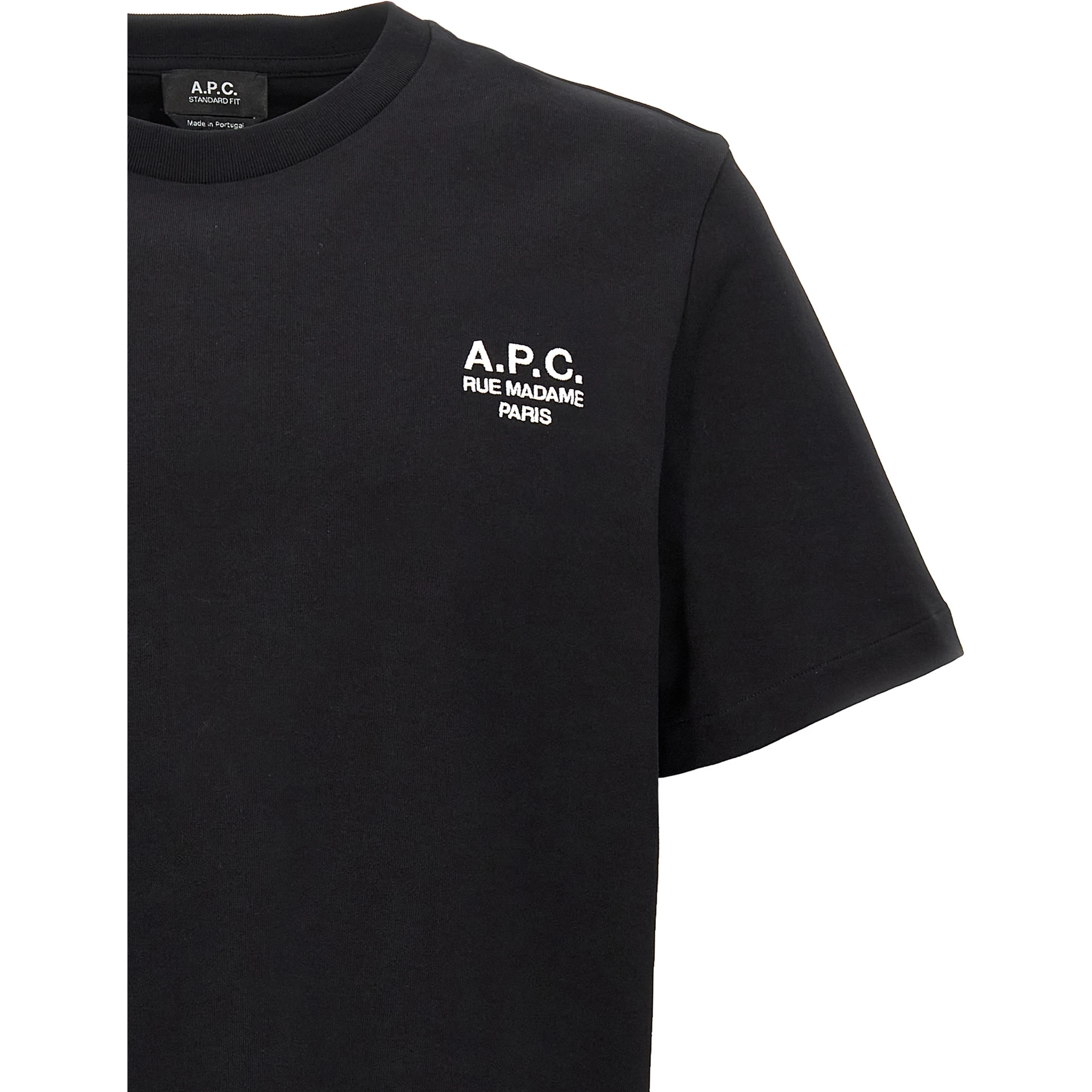 Black Cotton T-Shirt