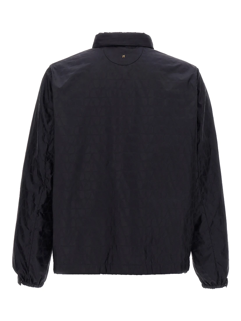 Blue Polyamide Shell Jacket
