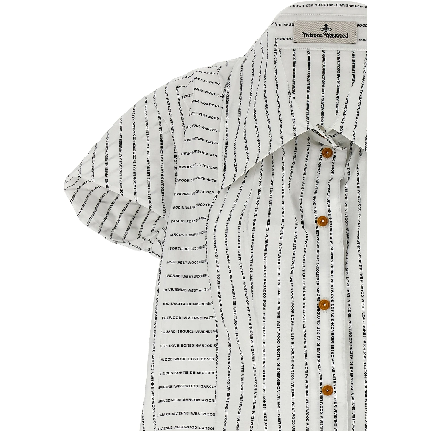 Bicolor Cotton Blouse