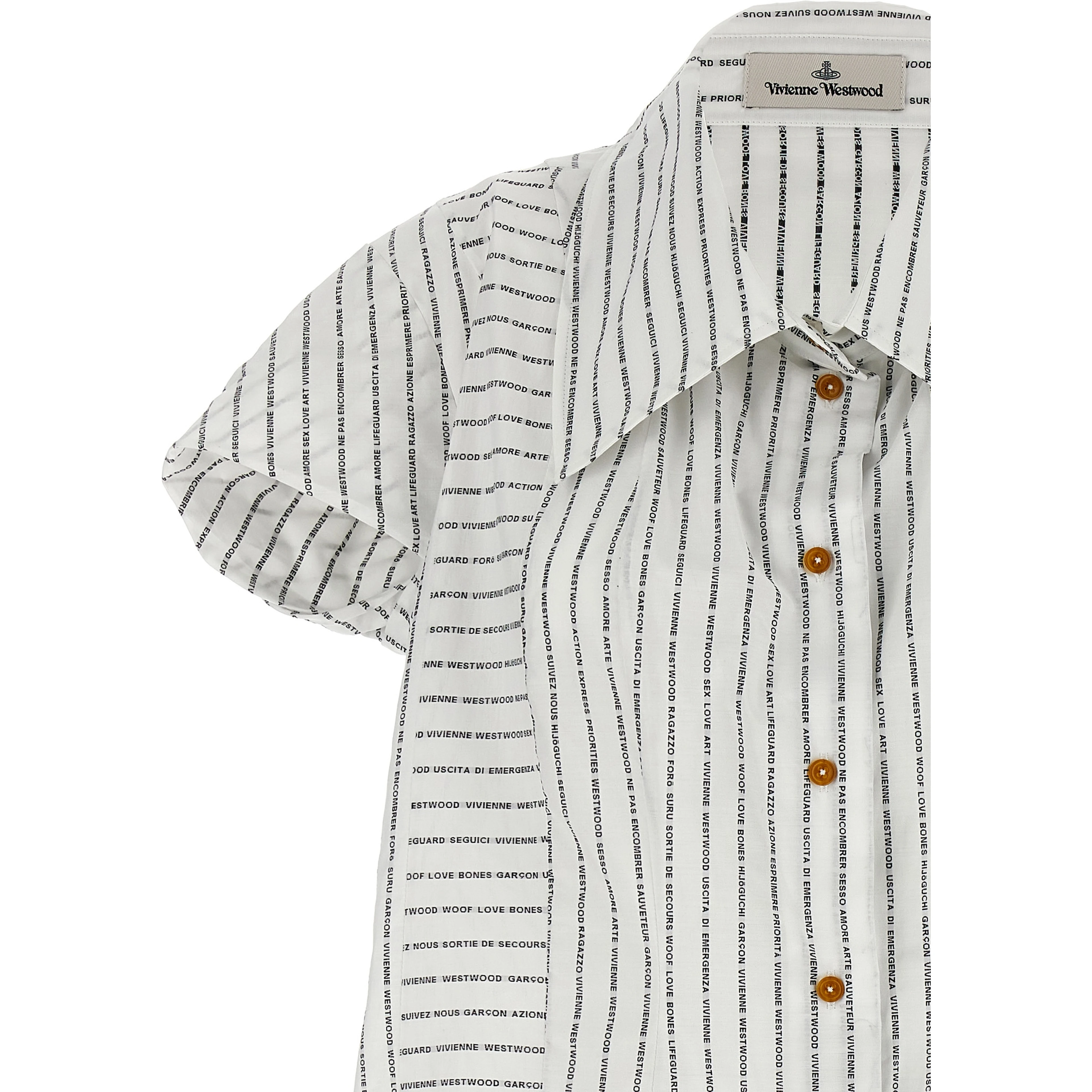 Bicolor Cotton Blouse