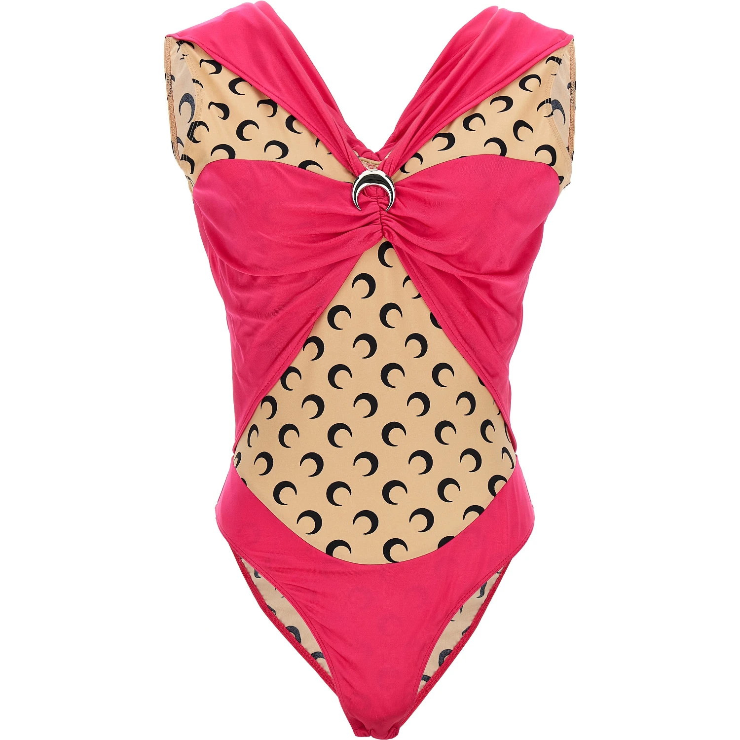 Fuchsia Viscose Bodysuit