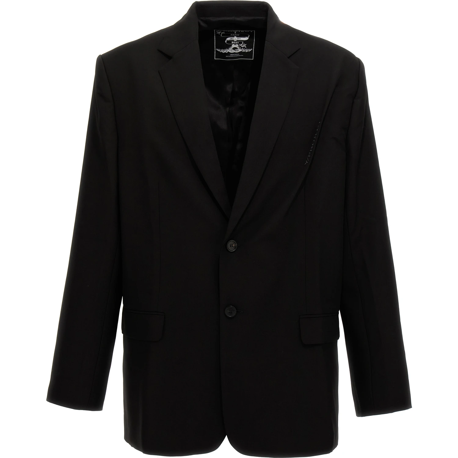 Black Virgin Wool Blazer