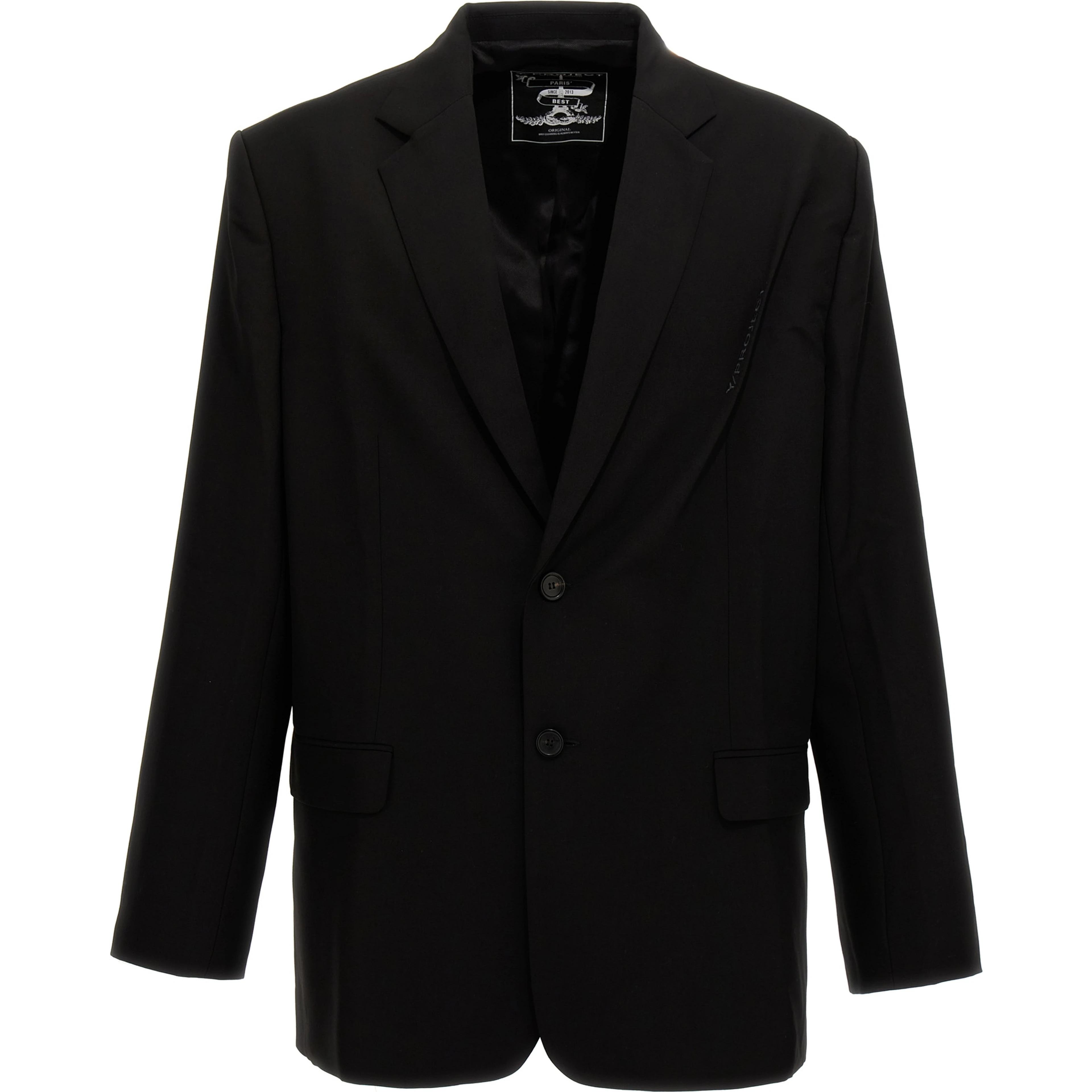 Black Virgin Wool Blazer