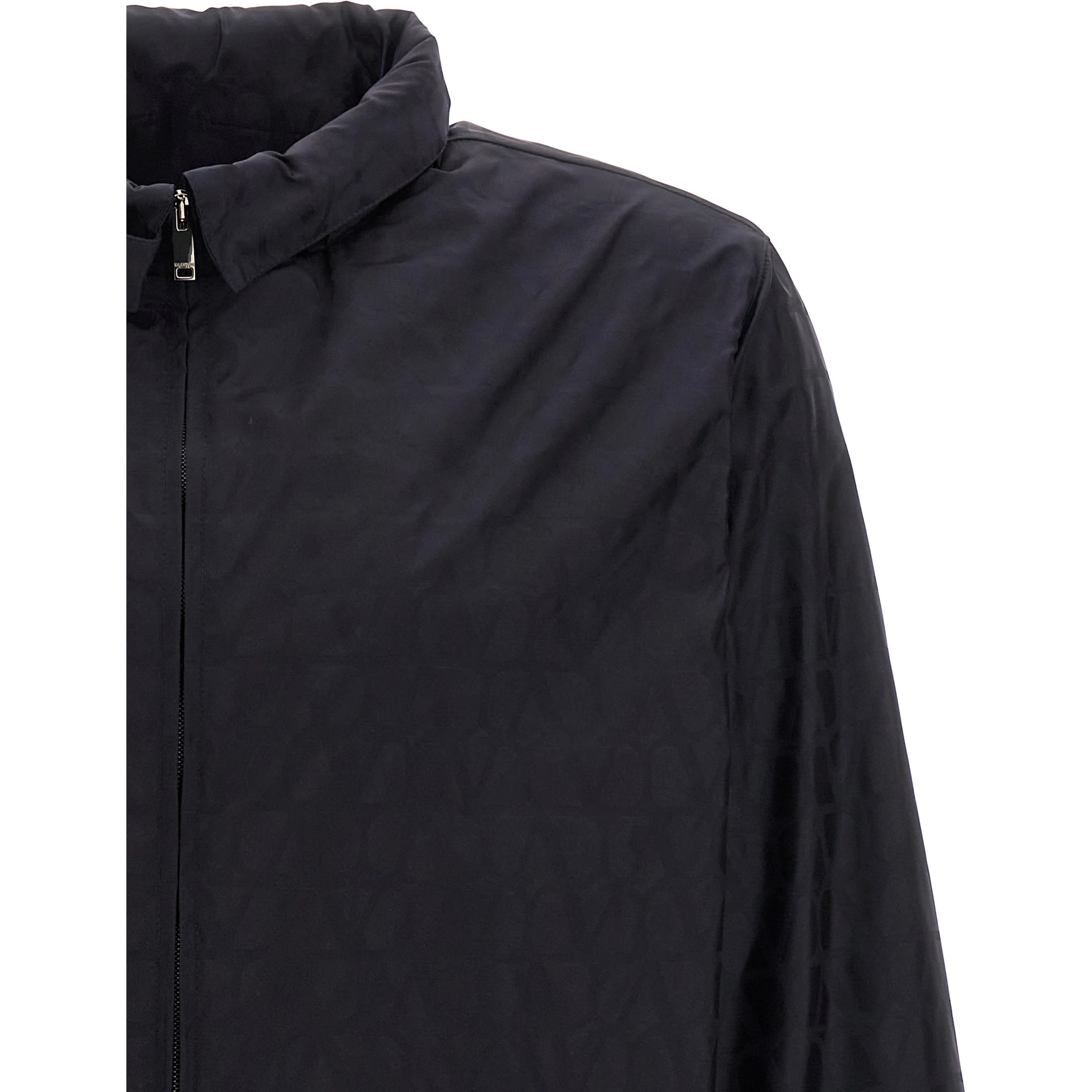 Blue Polyamide Shell Jacket