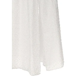 White Cotton Long Dress