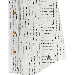 Bicolor Cotton Blouse