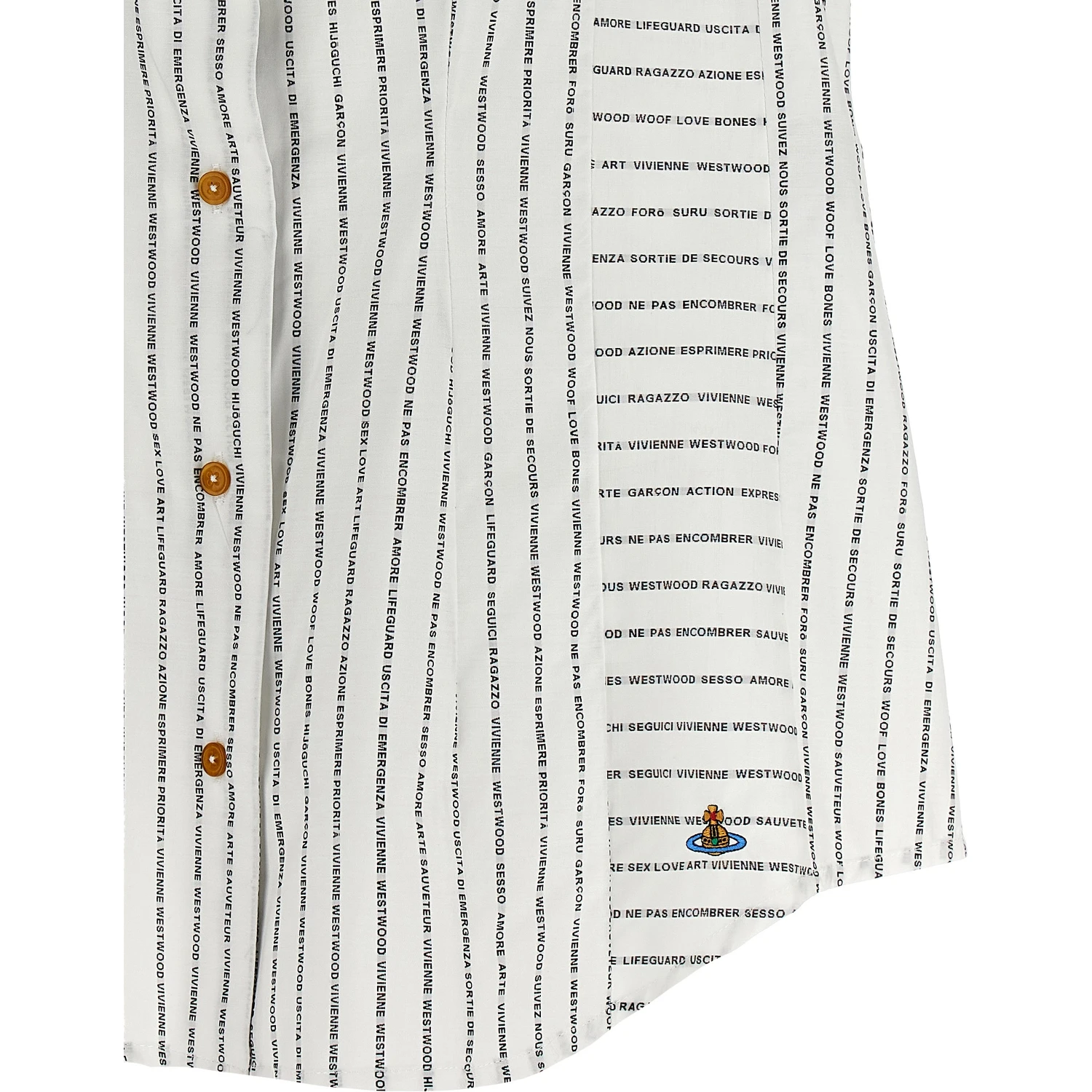 Bicolor Cotton Blouse