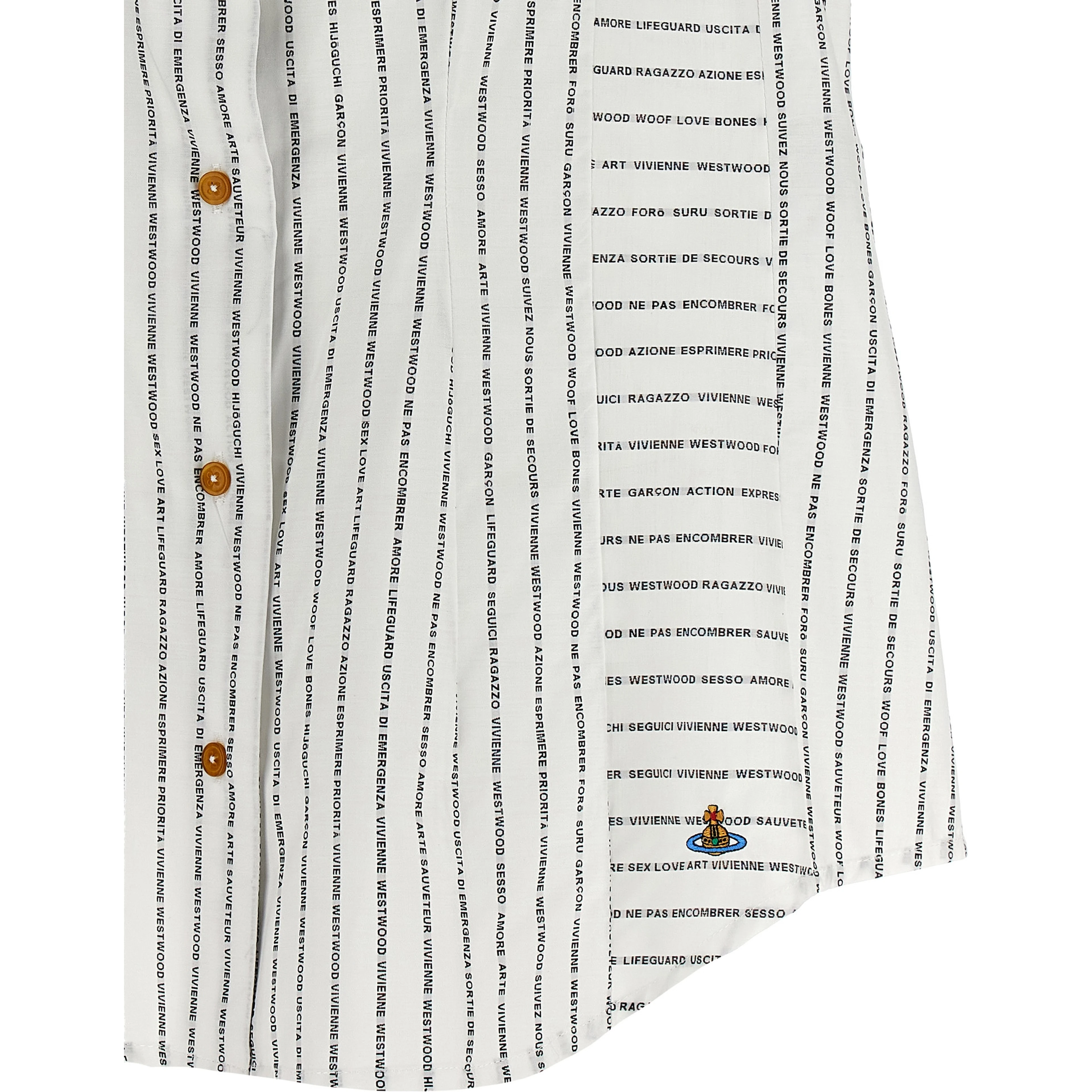 Bicolor Cotton Blouse