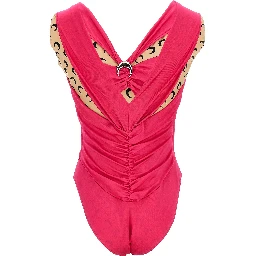 Fuchsia Viscose Bodysuit