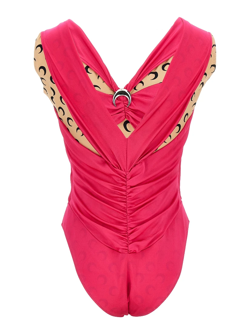Fuchsia Viscose Bodysuit