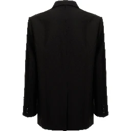 Black Virgin Wool Blazer