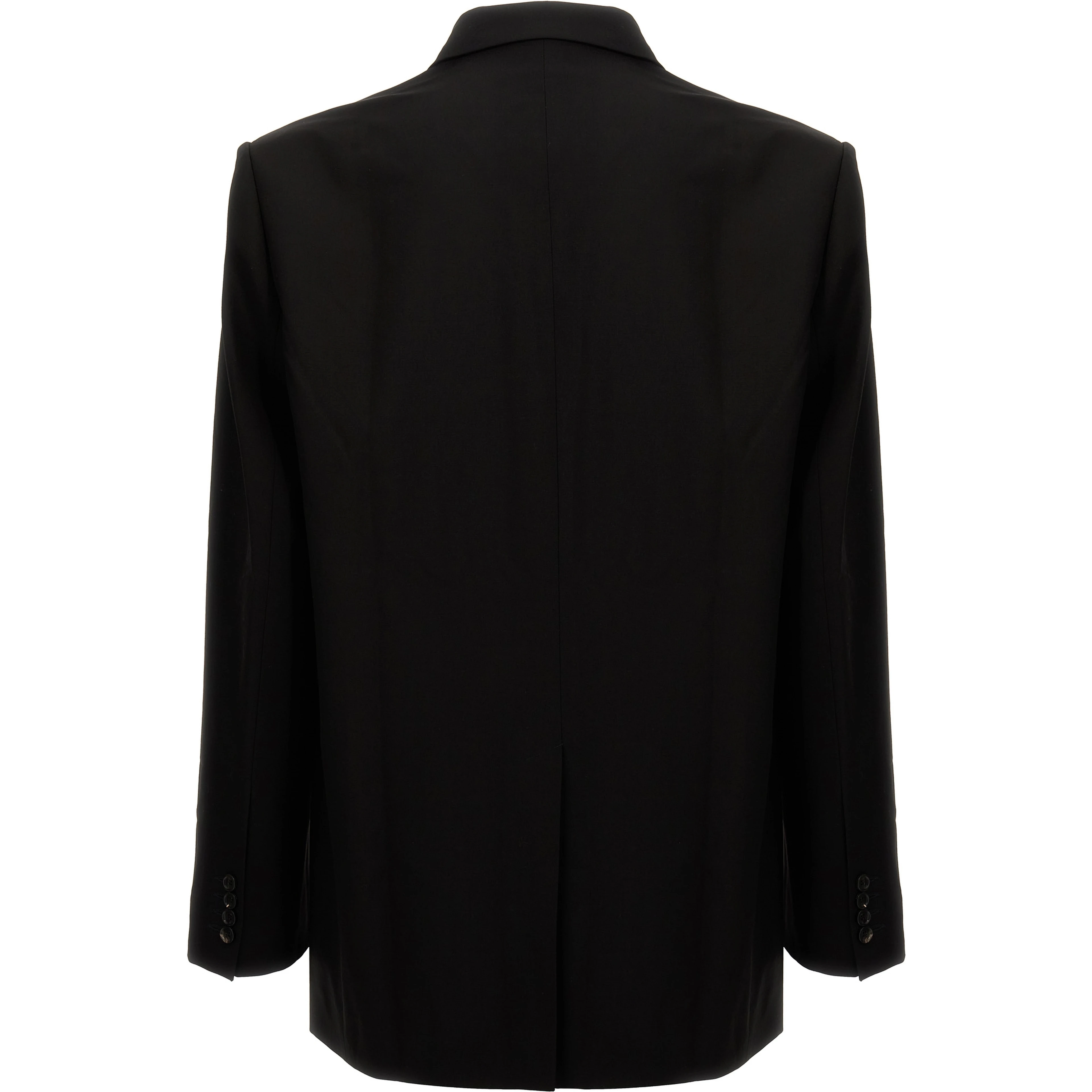 Black Virgin Wool Blazer