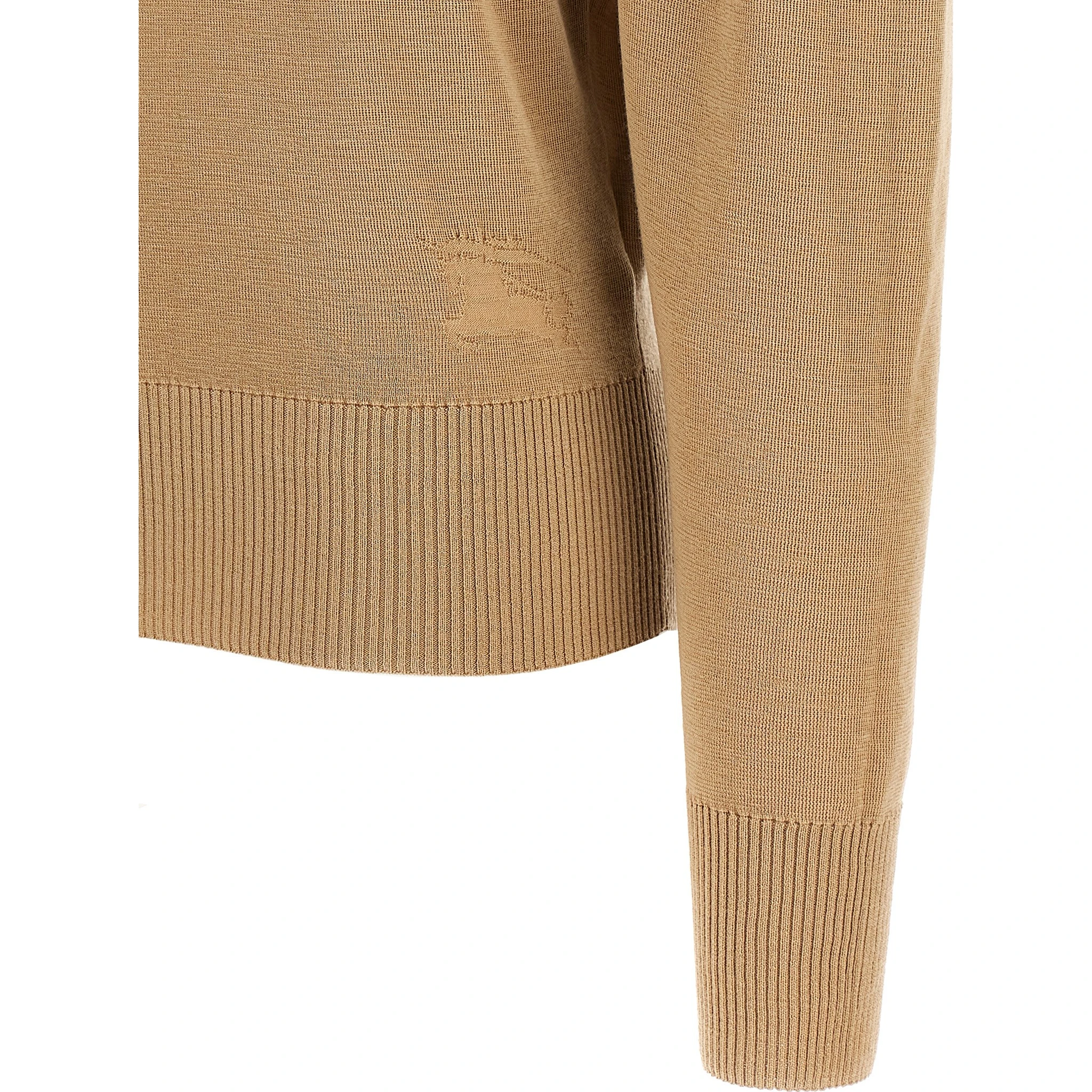 Beige Wool Cardigan