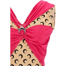 Fuchsia Viscose Bodysuit