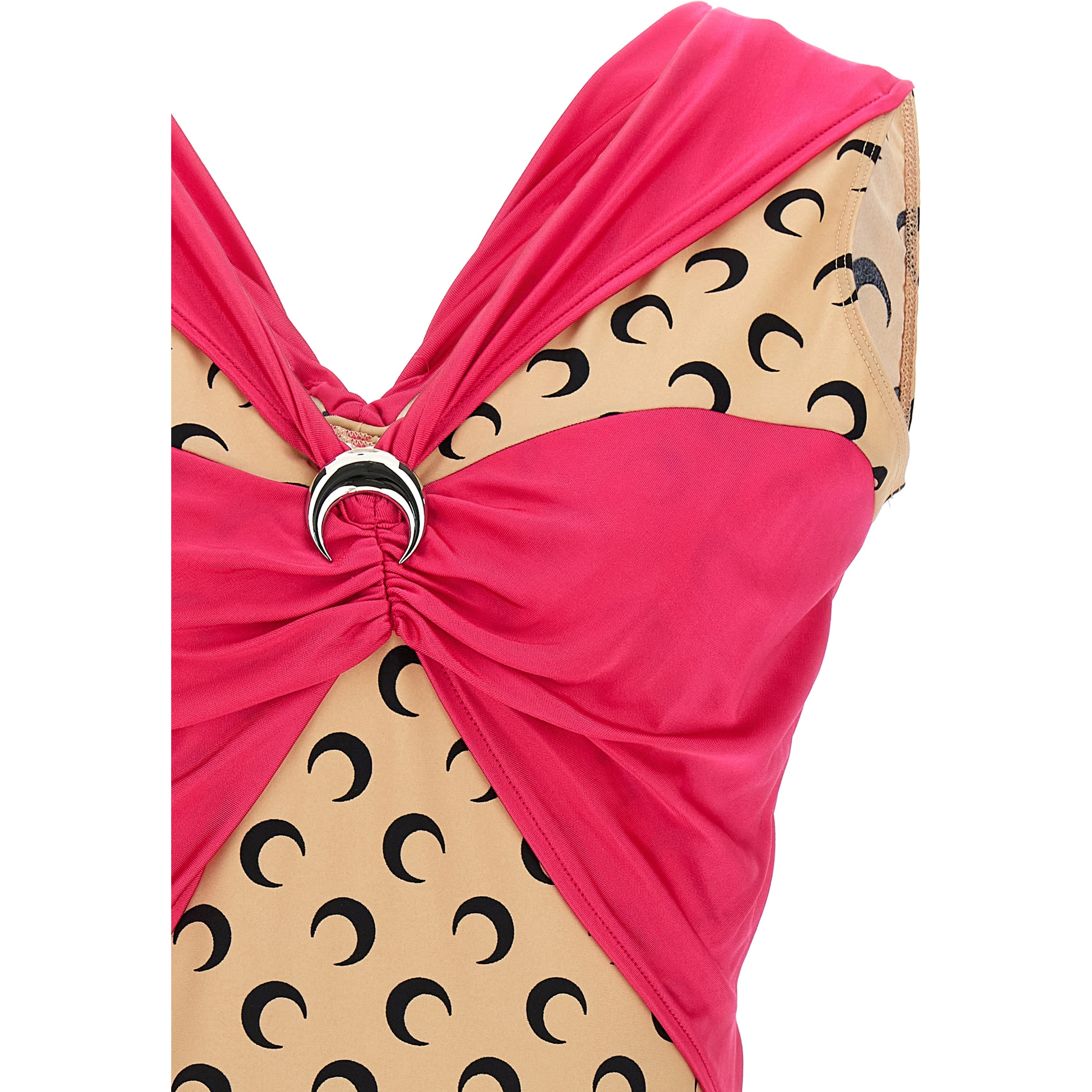Fuchsia Viscose Bodysuit
