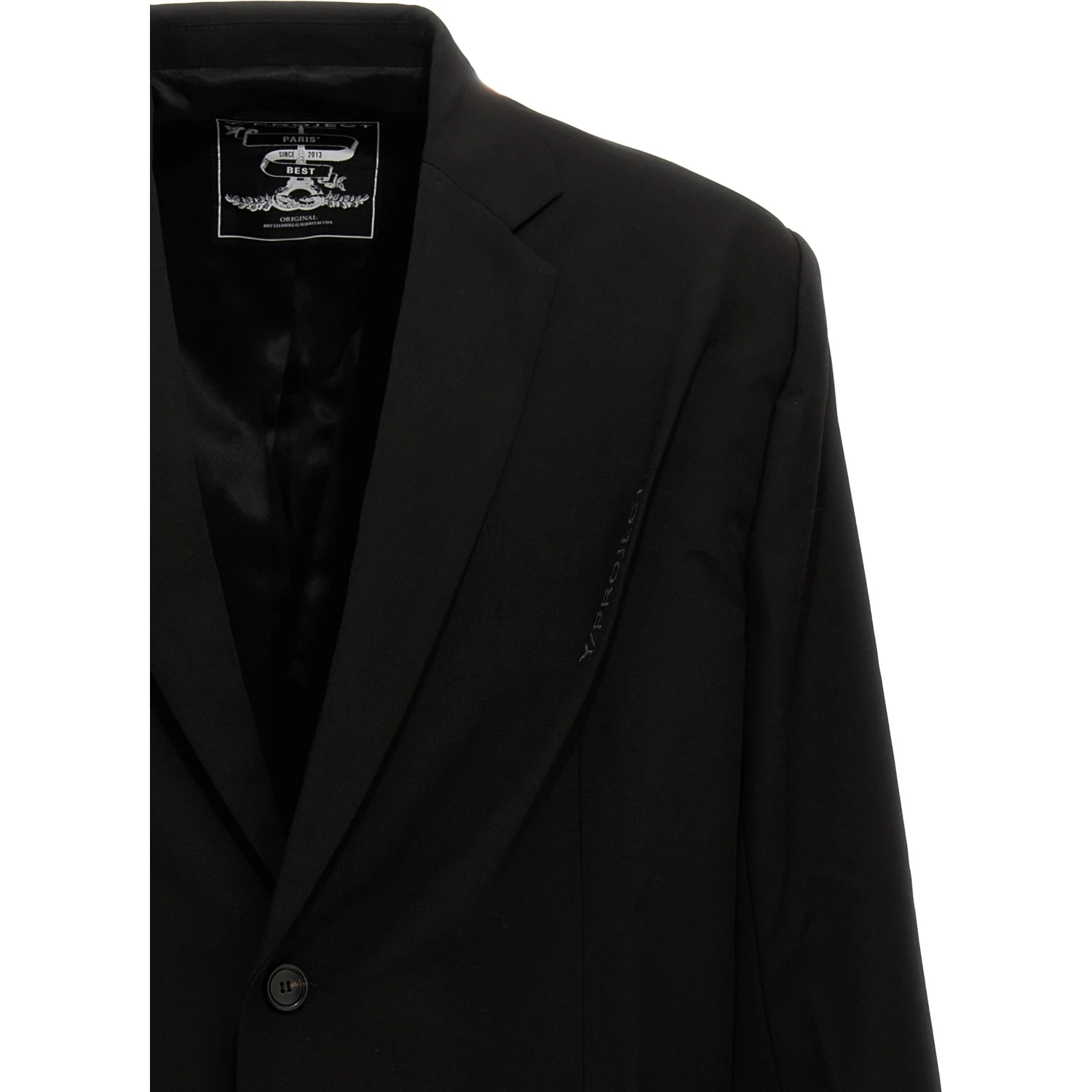 Black Virgin Wool Blazer