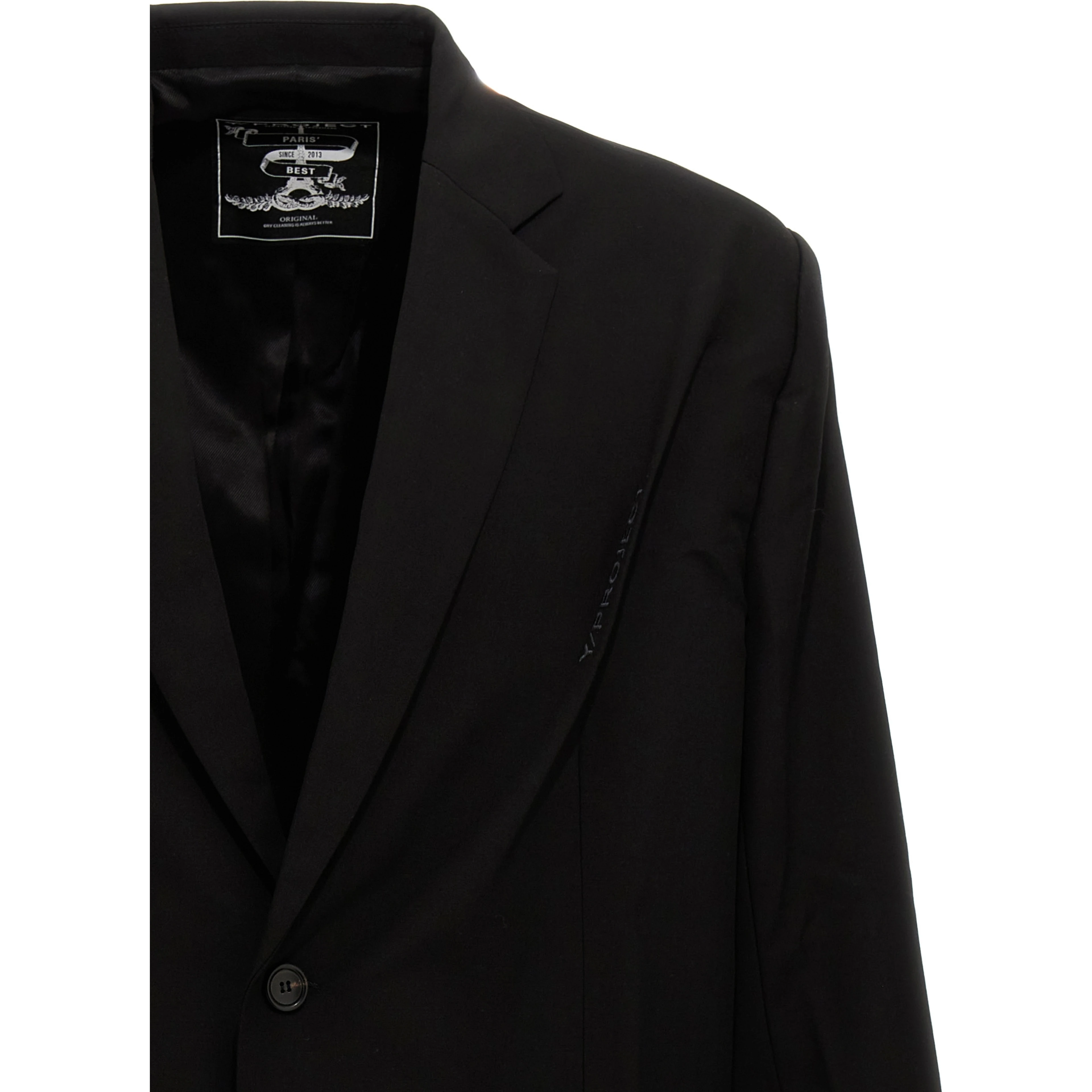 Black Virgin Wool Blazer