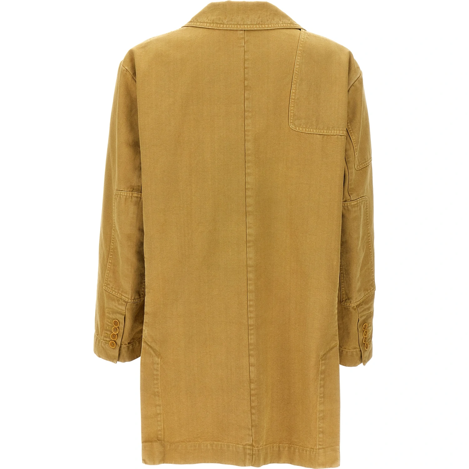 Beige Cotton Blazer