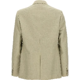 Beige Virgin Wool Blazer