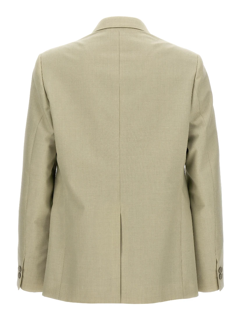 Beige Virgin Wool Blazer