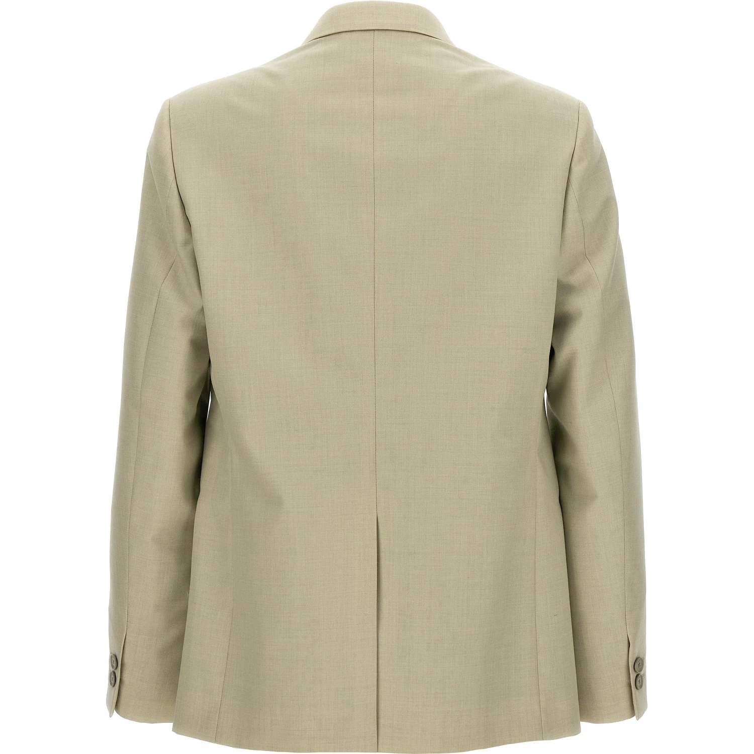 Beige Virgin Wool Blazer