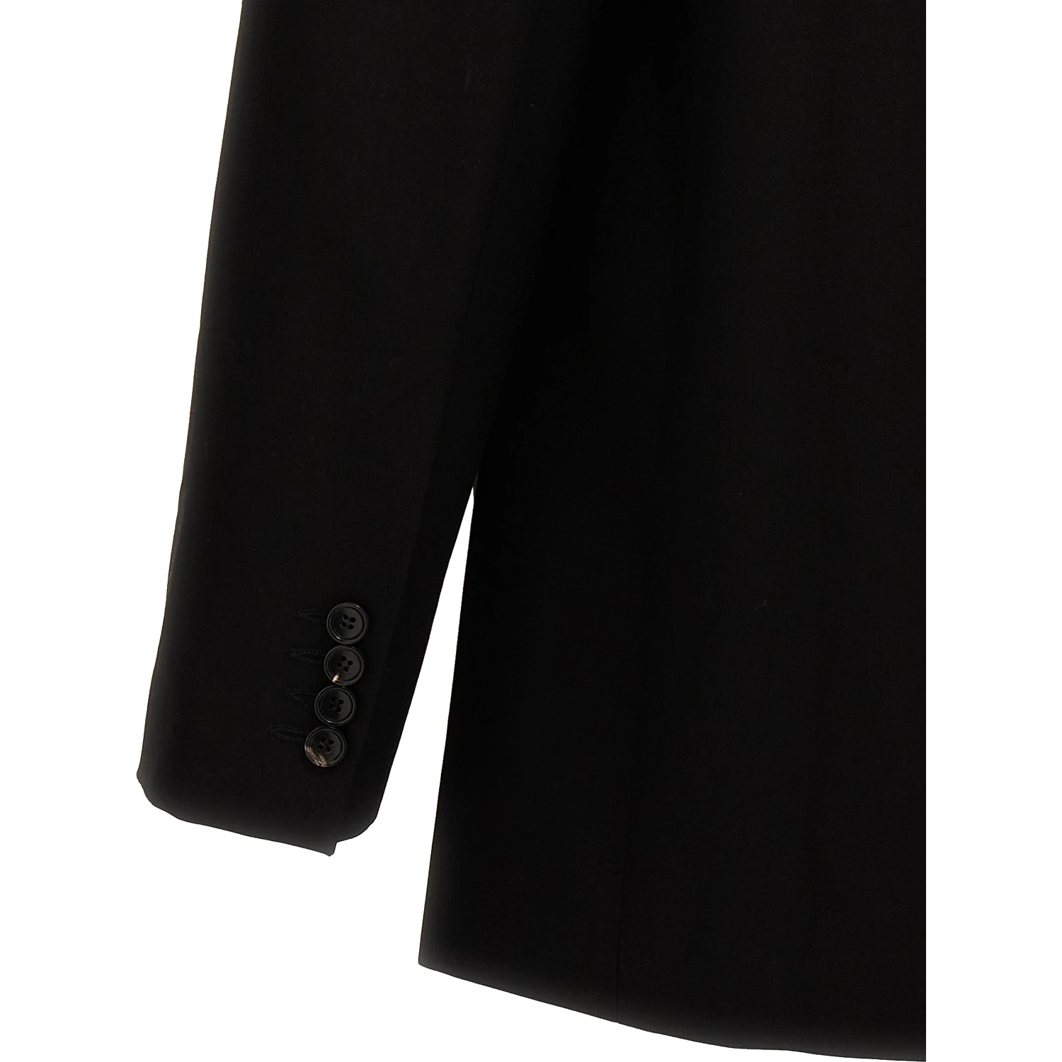 Black Virgin Wool Blazer