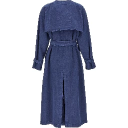 Blue Cotton Coat