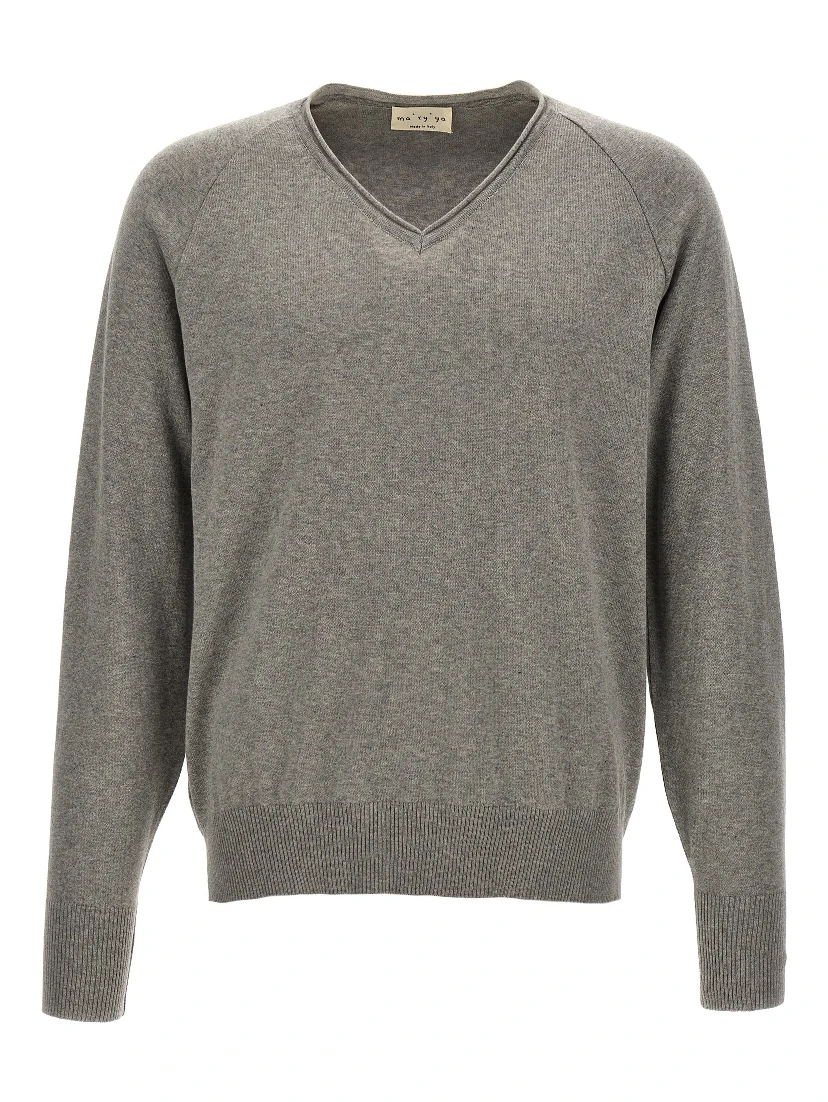 Gray Cotton Cardigan