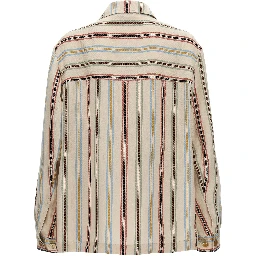 Multicolor Linen Blouse