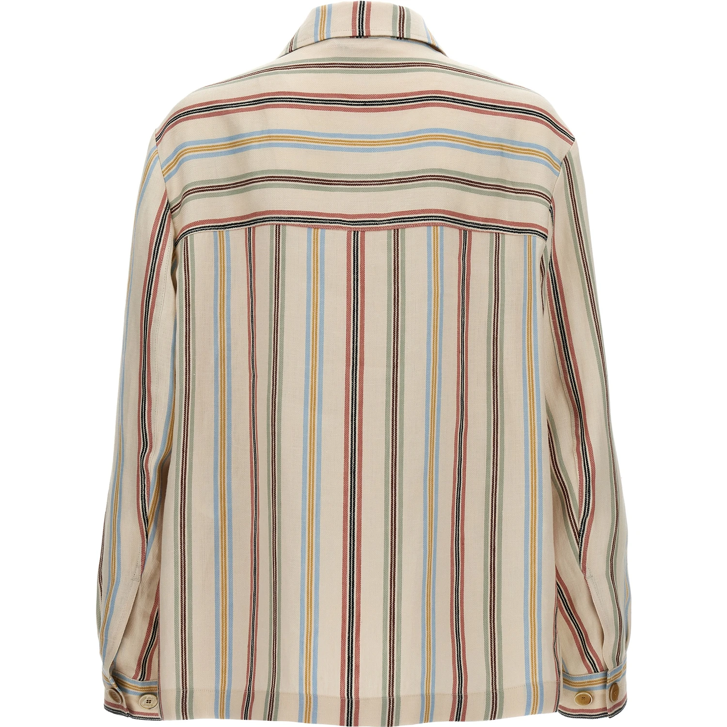 Multicolor Linen Blouse