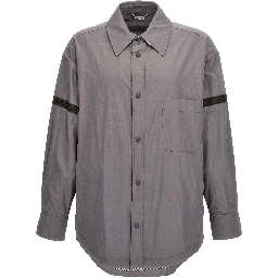 Gray Polyamide Blouse
