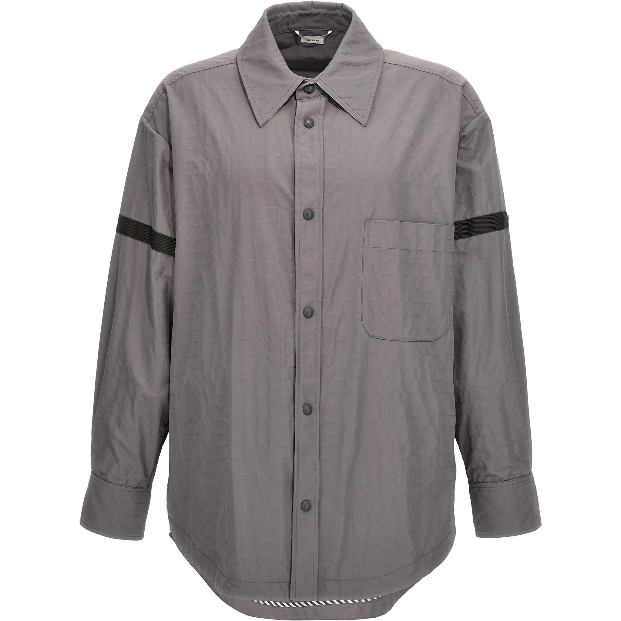 Gray Polyamide Blouse