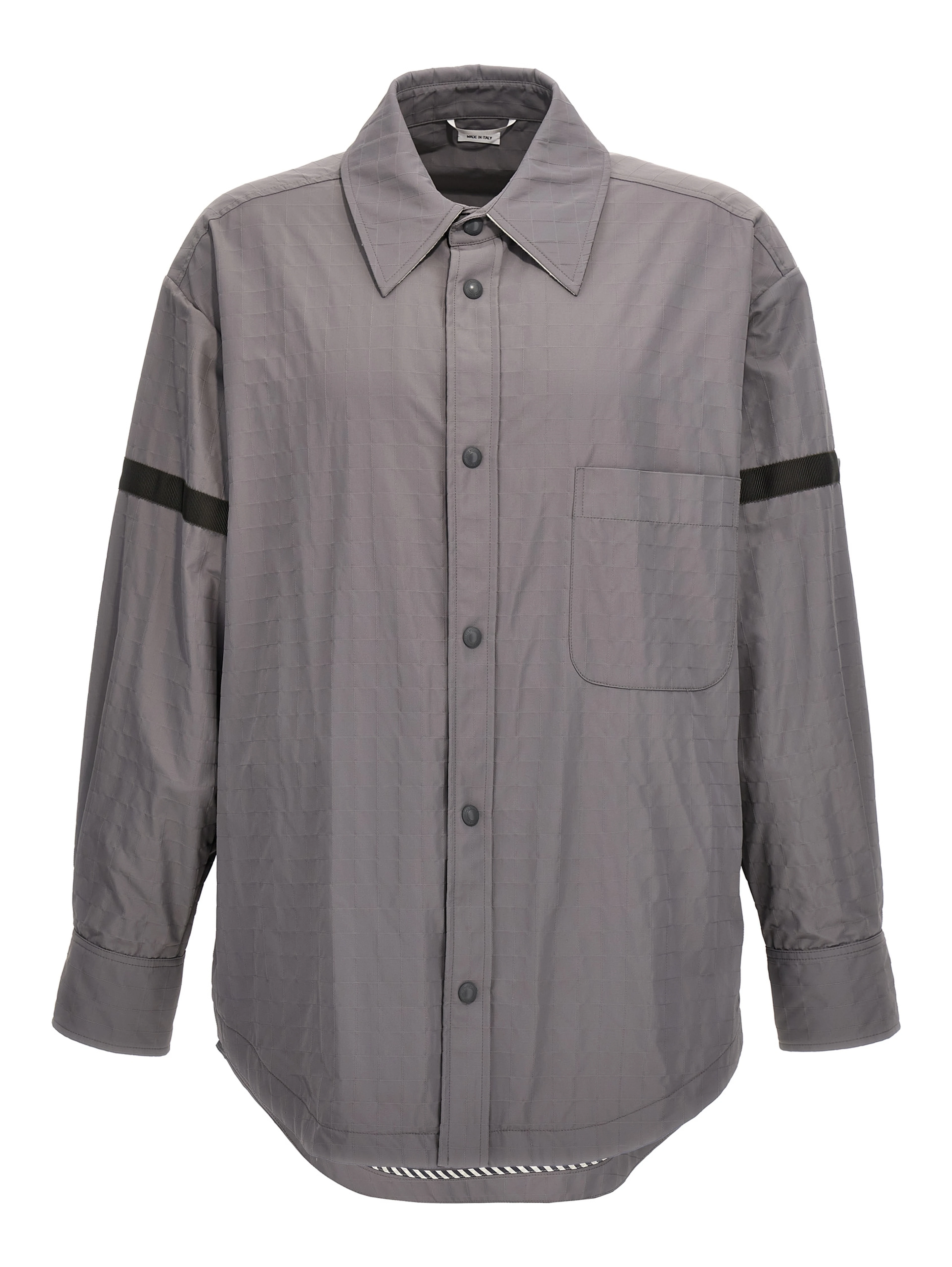 Gray Polyamide Blouse