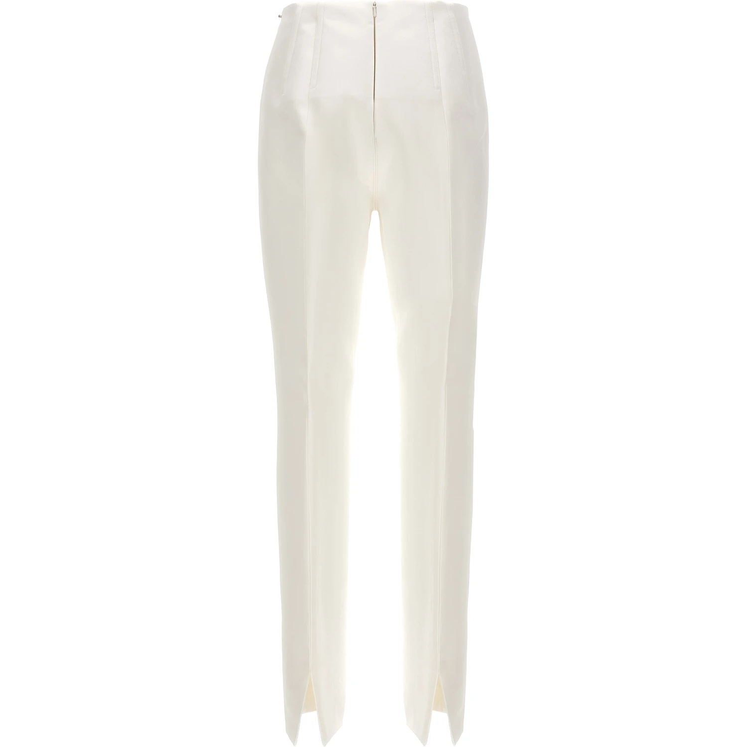 White Acetate Dress Pants