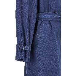 Blue Cotton Coat