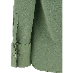 Bicolor Cotton Blouse