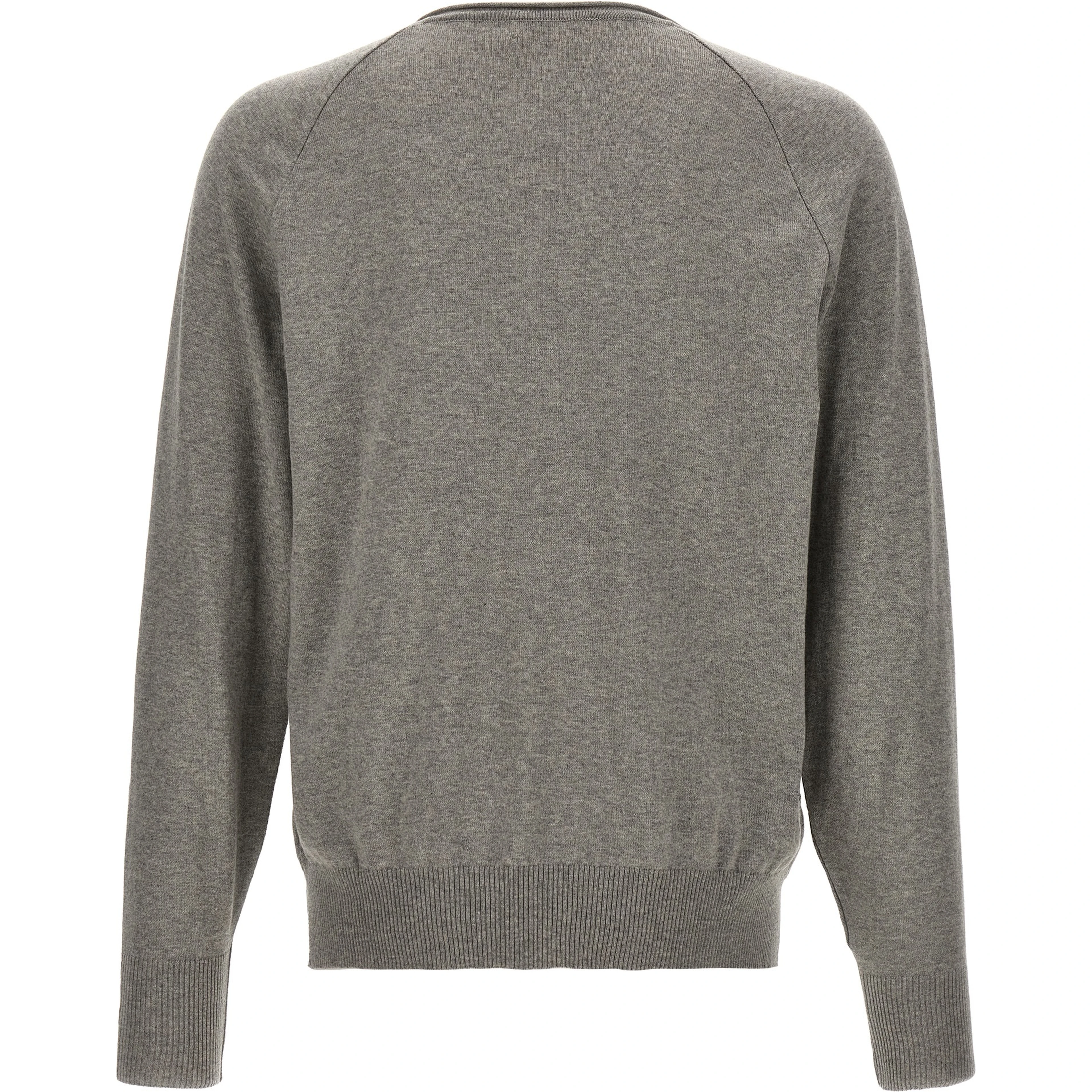 Gray Cotton Cardigan