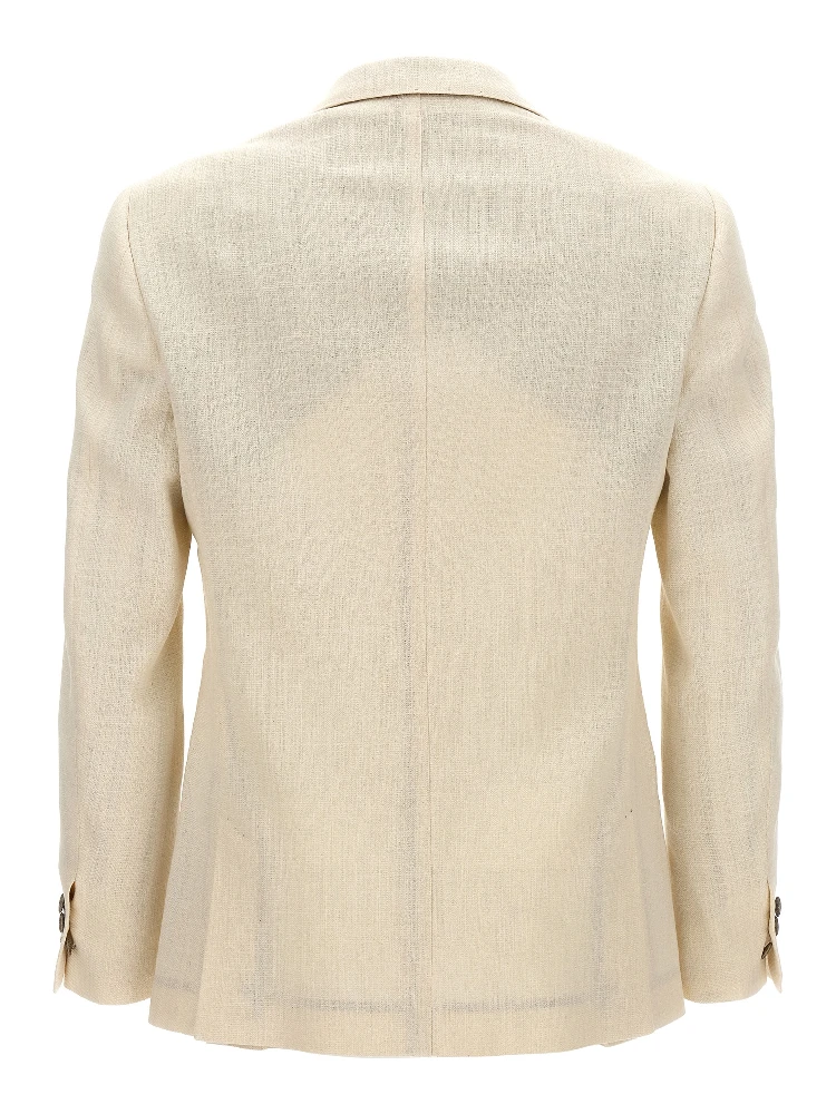 White Silk Blazer alternative