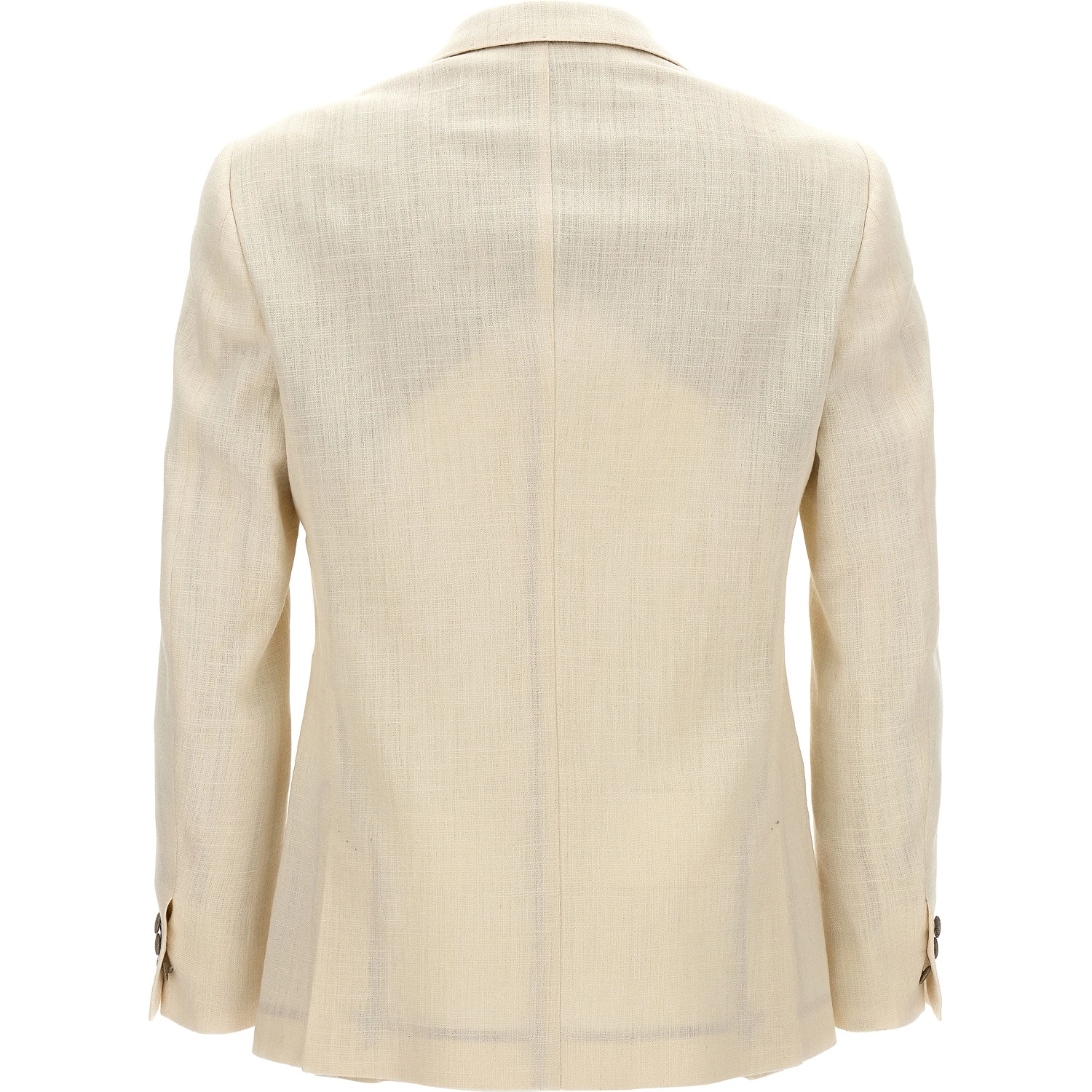 White Silk Blazer