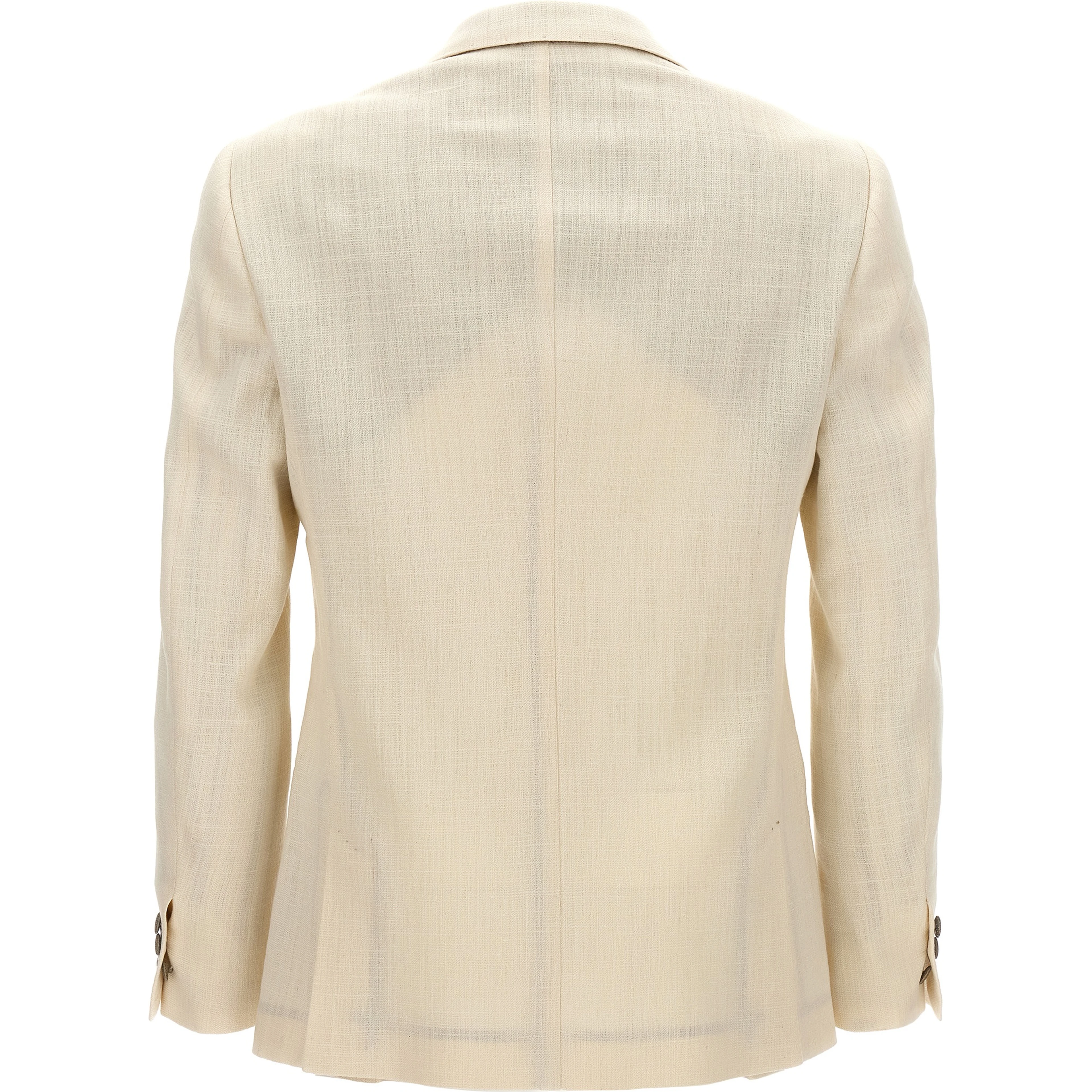 White Silk Blazer